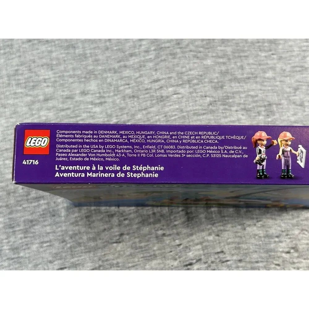LEGO Friends Stephanie's Sailing Adventure 41716 Building Toy 304 Pieces NIB